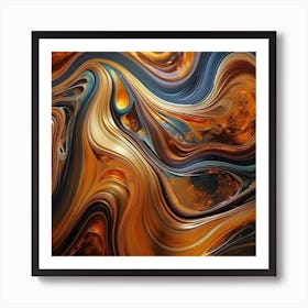 Abstract Painting 276 Art Print