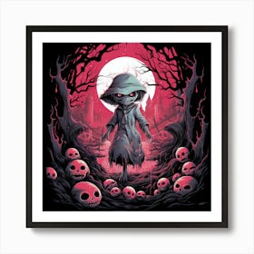 Skeletons Art Print