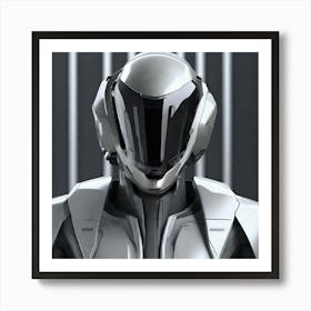 Futuristic Space Suit 7 Art Print