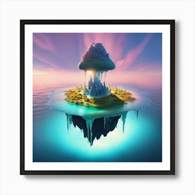 Ice Island Art Print