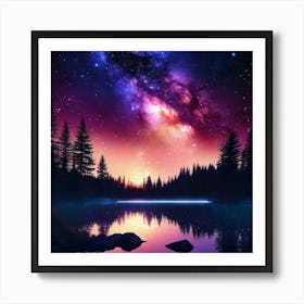 Galaxy Wallpaper 41 Art Print