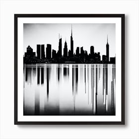 New York City Skyline 51 Art Print