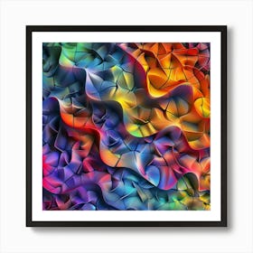 Abstract Background Art Print