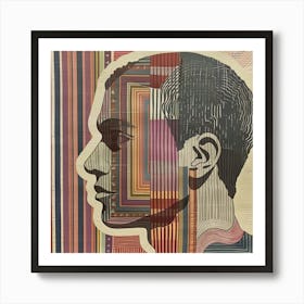 Portrait Of A Man 1 Art Print