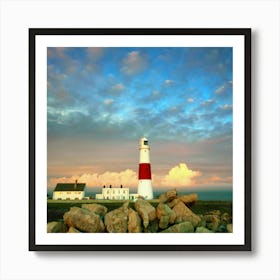 Lighthouse Stock Videos & Royalty-Free Footage Art Print