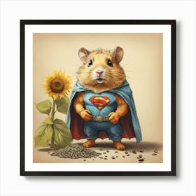 Superman Hamster 2 Poster