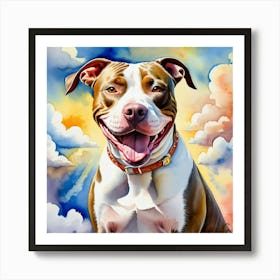 Dog Painting 1 Art Print