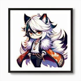 Cute Fox 1 Art Print