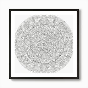 Mandala 19 Art Print