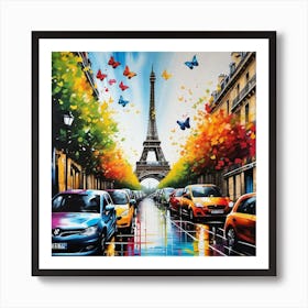 Paris Eiffel Tower 59 Art Print