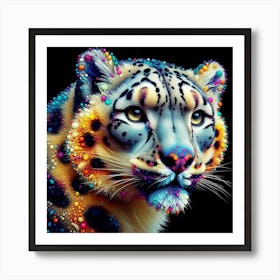 Snow Leopard 20 Art Print