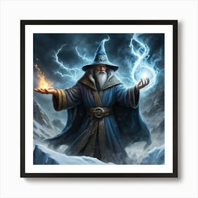 Wizard Of Odin 7 Art Print