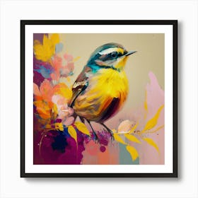 Bird In Bloom Poster