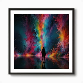 Abstract Painting 3 Art Print