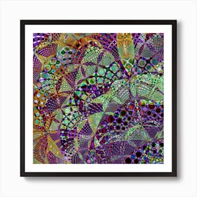 Kaleidoscope Background Design Art Artwork Art Print