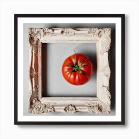 Tomato In Frame Art Print