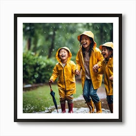 Rainy season Art Print