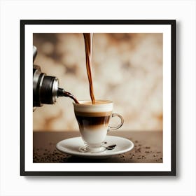 Coffee Pouring 35 Art Print