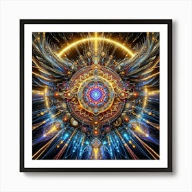 Psychedelic Art 7 Art Print