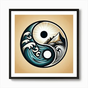 Yin Yang 1 Art Print
