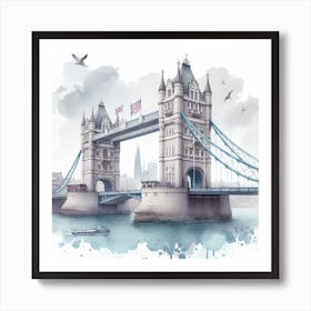 Tower Bridge 3 Art Print