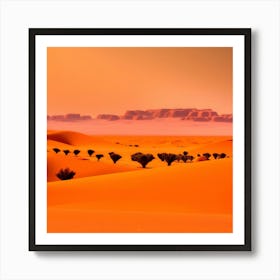 Sahara Desert Landscape 3 Art Print