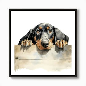 Doberman Pinscher 3 Art Print