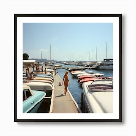 The Old Marina ~Reimagined 88 Art Print