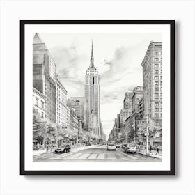 Empire State Building 6 Art Print