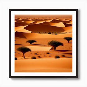 Sahara Desert 54 Art Print