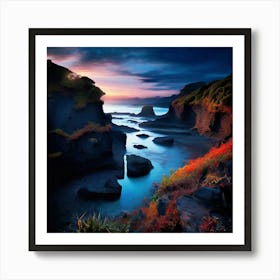 Bluff New Zealand Art Print