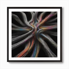 Abstract Fractals 8 Art Print