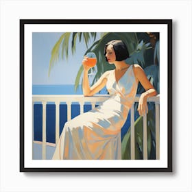 California Girl Art Print