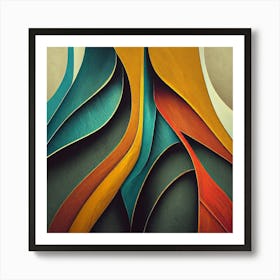 Flowing Stone 6 Art Print