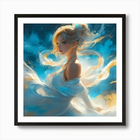 White Queen Art Print