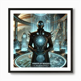 A Science Fiction Depiction Of The Minister Of Res 1 Art Print