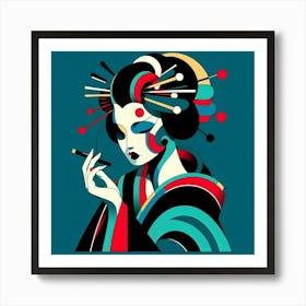 Geishaart67 Art Print