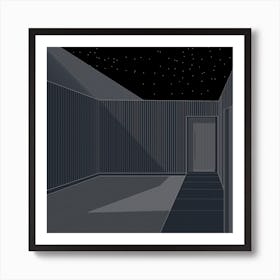 Room At Night Art Print