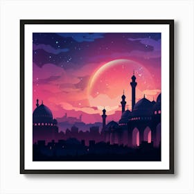 Ramadan Night (7) Art Print