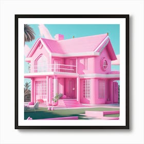 Barbie Dream House (809) Art Print