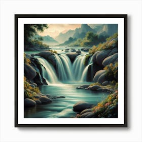 Waterfall Art Print