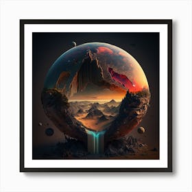 Digital Art Art Print