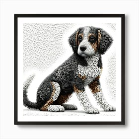 Bernese Mountain Dog Art Print