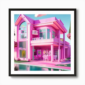 Barbie Dream House (331) Art Print