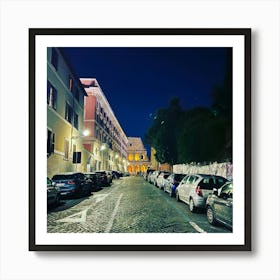 Il Colosseo, Rome, Italy Art Print