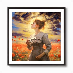 Poppy Field Art Print