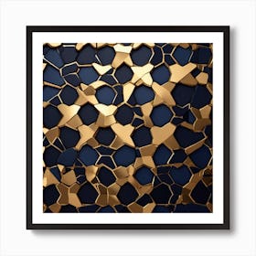 Mosaic pattern 5 Art Print