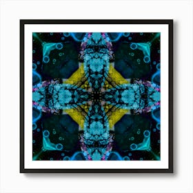 Abstract Psychedelic Pattern 1 Art Print