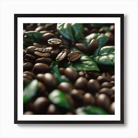 Coffee Beans 156 Art Print