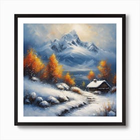 Winter Landscape 2 Art Print